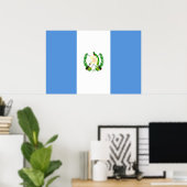 Poster Drapeau du Guatemala, Grenade (Bureau à domicile)