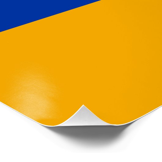 Poster Drapeau du Haut-Karabakh (Coin)