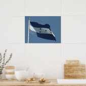 Poster drapeau du Honduras (Cuisine)