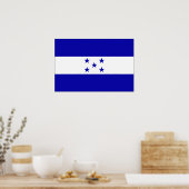 Poster Drapeau du Honduras (Cuisine)