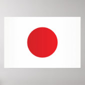 Poster Drapeau du Japon (Devant)