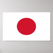 Poster Drapeau du Japon (Devant)