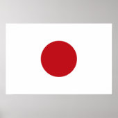 Poster Drapeau du Japon (Devant)