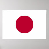 Poster Drapeau du Japon (Devant)