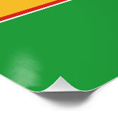 Poster Drapeau du Karakalpakstan (Coin)