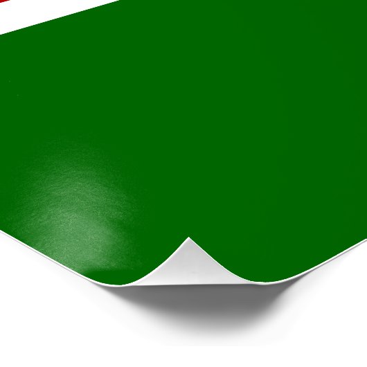 Poster Drapeau du Kenya (Coin)