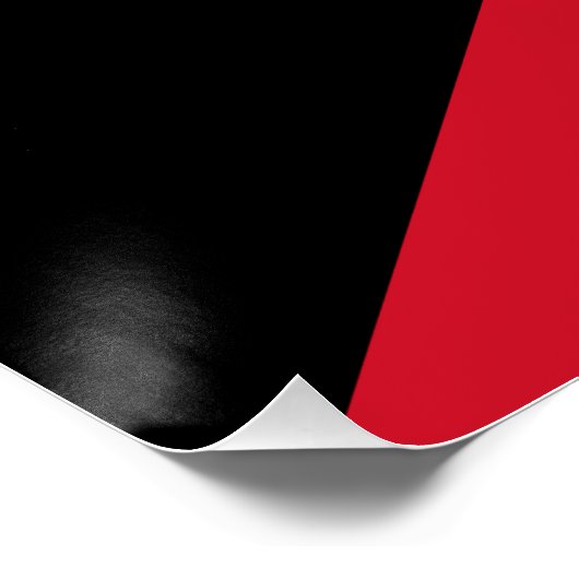 Poster Drapeau du Koweït (Coin)