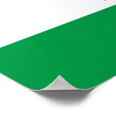 Poster Drapeau du Lesotho (Coin)