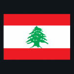 Poster Drapeau du Liban<br><div class="desc">Liban,  drapeau libanais,  liquéfié; Liban;</div>