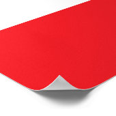 Poster Drapeau du Liban (Coin)
