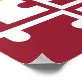 Poster Drapeau du Maryland (Coin)