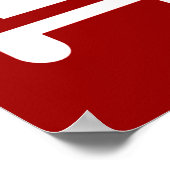 Poster Drapeau du Maryland (Coin)