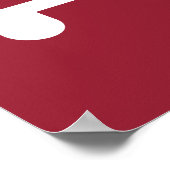 Poster Drapeau du Maryland (Coin)
