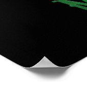 Poster Drapeau du Mexique (Coin)