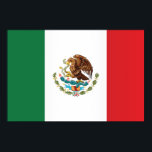 Poster Drapeau du Mexique<br><div class="desc">Drapeau du Mexique</div>