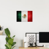 Poster Drapeau du Mexique (Bureau à domicile)