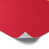 Poster Drapeau du Mississippi (Coin)