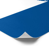 Poster Drapeau du Missouri (Coin)