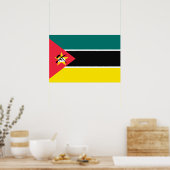 Poster Drapeau du Mozambique (Cuisine)