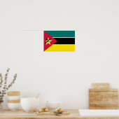 Poster Drapeau du Mozambique (Cuisine)