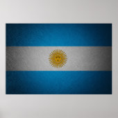 Poster Drapeau du mur d'Argentine (Devant)