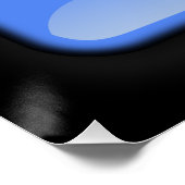 Poster Drapeau du Nicaragua (Coin)
