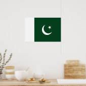 Poster Drapeau du Pakistan (Cuisine)
