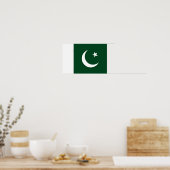 Poster Drapeau du Pakistan (Cuisine)