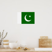 Poster Drapeau du Pakistan (Cuisine)