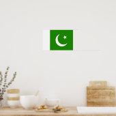 Poster Drapeau du Pakistan (Cuisine)