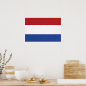 Poster Drapeau du Pays-Bas (Cuisine)