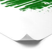 Poster Drapeau du Portugal (Coin)