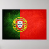 Poster Drapeau du Portugal (Devant)