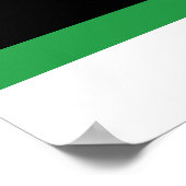 Poster Drapeau du Royaume de Libye (1951-1969) (Coin)