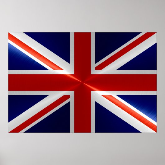 Poster Drapeau du Royaume-Uni (Devant)