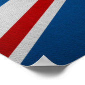 Poster Drapeau du Royaume-Uni (Coin)