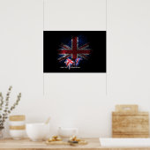 Poster Drapeau du Royaume-Uni (Cuisine)
