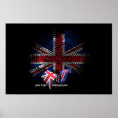 Poster Drapeau du Royaume-Uni (Devant)