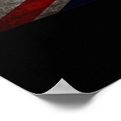 Poster drapeau du royaume-uni (Coin)