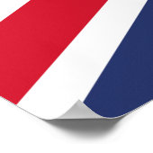 Poster Drapeau du Royaume-Uni (Coin)