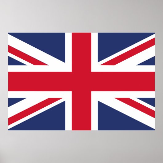 Poster Drapeau du Royaume-Uni (Devant)