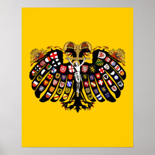 Poster Drapeau du Saint-Empire romain germanique
