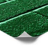 Poster Drapeau du Sénégal (Coin)