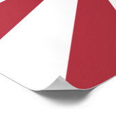 Poster Drapeau du soleil levant impérial du Japon, Edo à  (Coin)