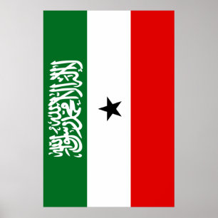 Poster Drapeau du Somaliland