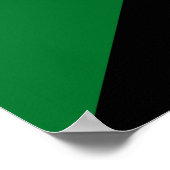 Poster Drapeau du Soudan (Coin)