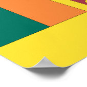 Poster Drapeau du Sri Lanka (Coin)
