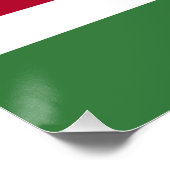 Poster Drapeau du Suriname (Coin)
