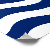 Poster Drapeau du Territoire britannique de l'océan Indie (Coin)