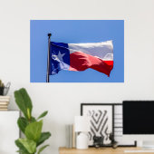 Poster Drapeau du Texas (Bureau à domicile)